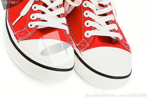 Image of Red Gym Shoes