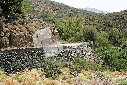 Image of Old road on Crete
