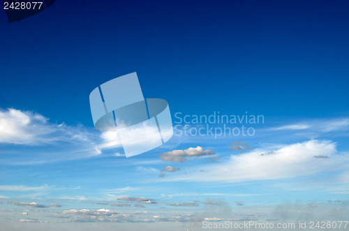 Image of blue sky