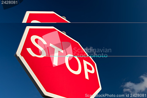 Image of Stop Sign Close Up