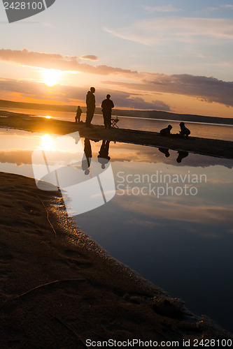 Image of evening relaxation