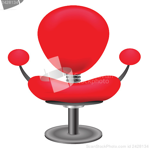 Image of red chair