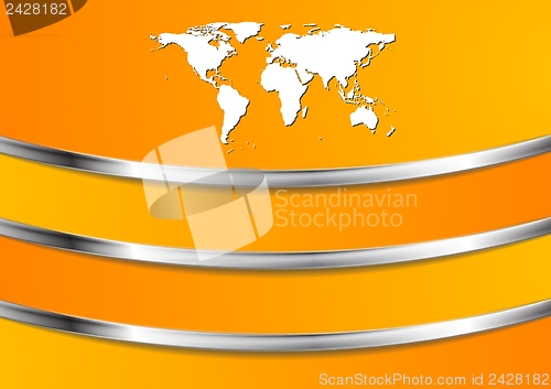 Image of Bright tech vector background