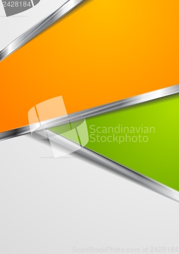 Image of Modern colourful vector design template