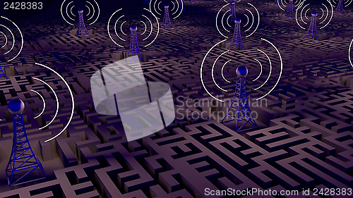 Image of Wireless background