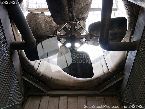 Image of cooling tower fan