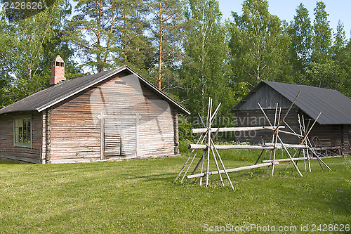 Image of Old wooden houses