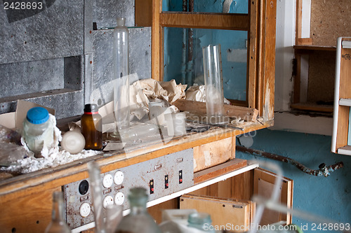 Image of deserted laboratory