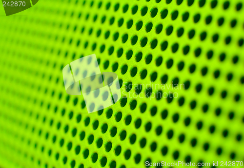 Image of Green holes