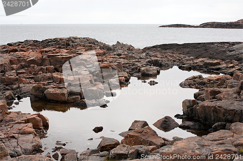 Image of stone sea shore