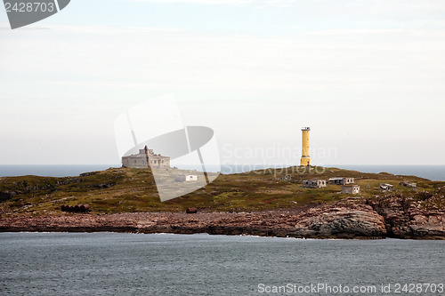 Image of faraway lighthouse