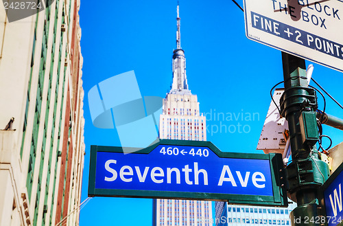 Image of Seventh avenue sign