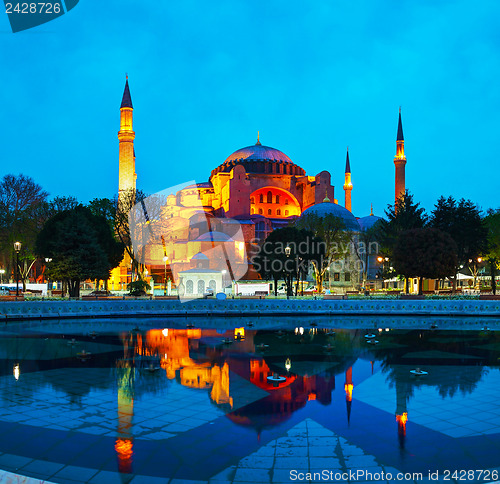 Image of Hagia Sophia in Istanbul, Turkey