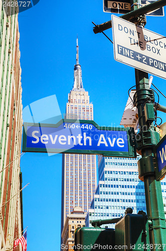 Image of Seventh avenue sign
