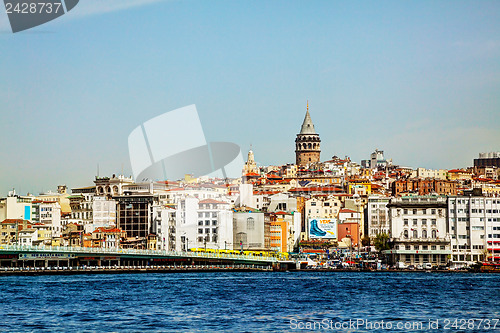 Image of Istanbul cityscape with Galata tower