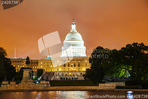 Image of United States Capitol building in Washington, DC