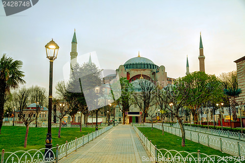 Image of Hagia Sophia in Istanbul, Turkey