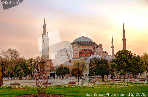 Image of Hagia Sophia in Istanbul, Turkey