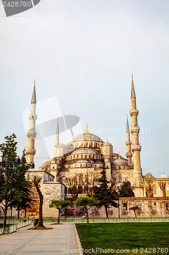 Image of Sultan Ahmed Mosque (Blue Mosque) in Istanbul