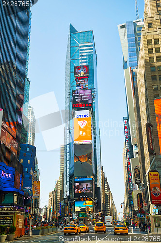 Image of Times square in New York City