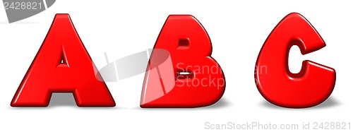 Image of cartoon letters