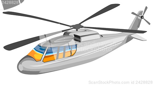 Image of Helicopter Chopper Retro