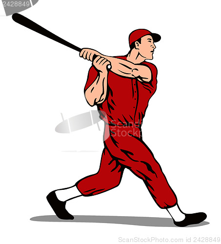 Image of Baseball Player Batter