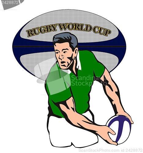 Image of Ireland Rugby World Cup Player