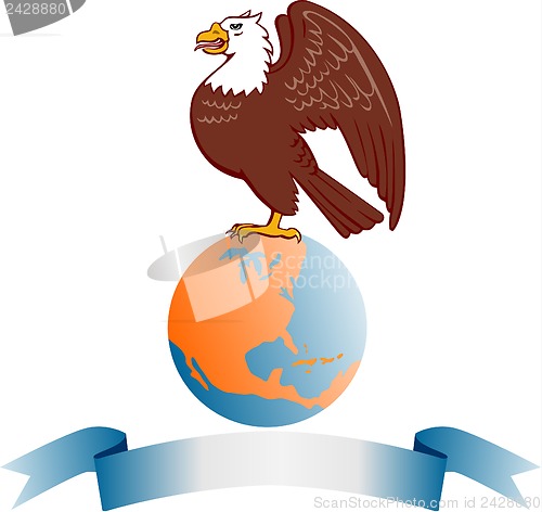 Image of Eagle Globe Banner
