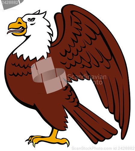 Image of Bald Eagle Retro