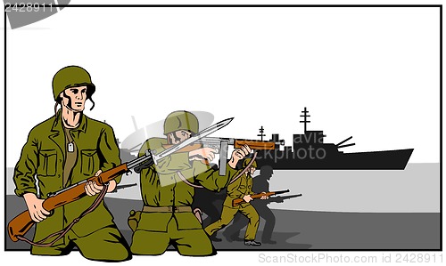 Image of Marines Attacking