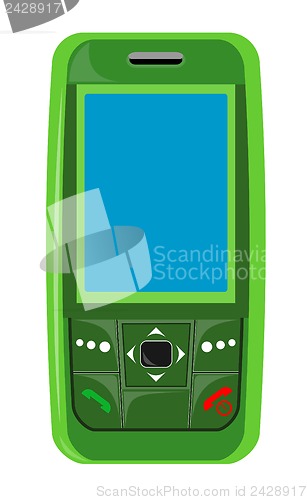 Image of Cellphone Green
