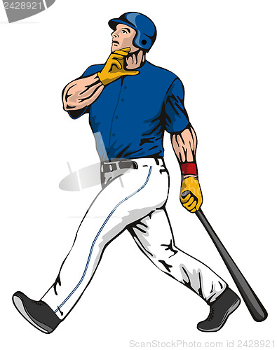 Image of Baseball Player Batter