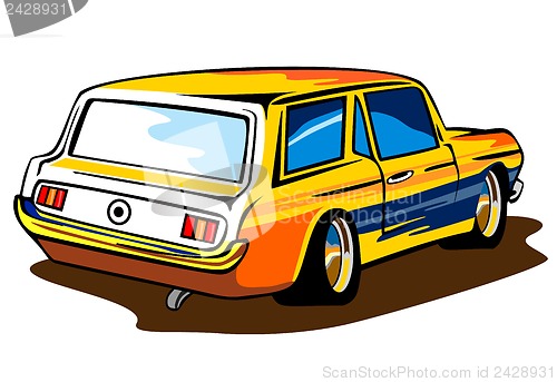 Image of Ford Mustang Station Wagon Retro