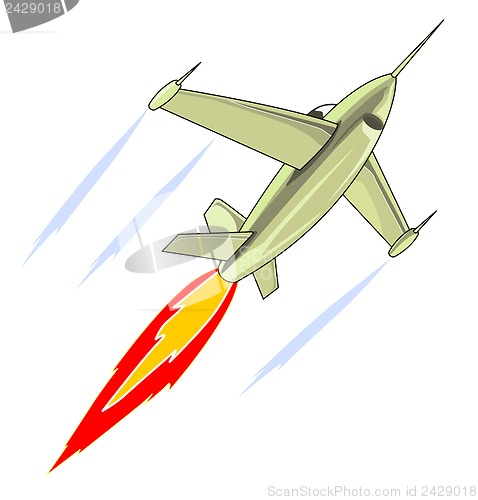 Image of Fighter Jet Flying
