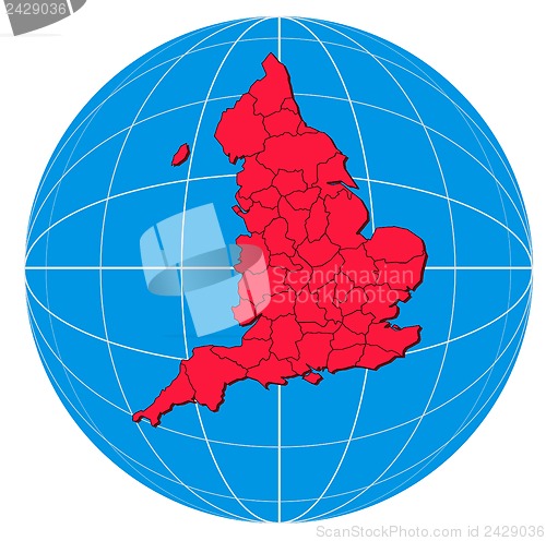 Image of Globe Canada Map