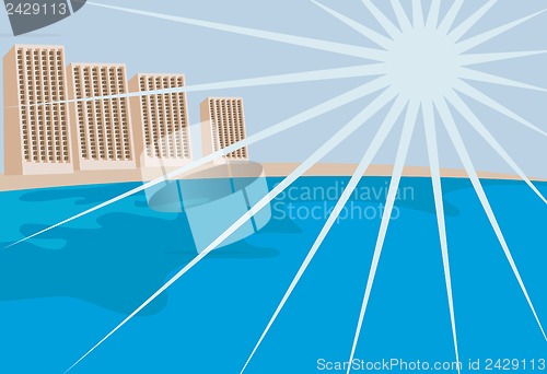Image of Beach Resort Retro