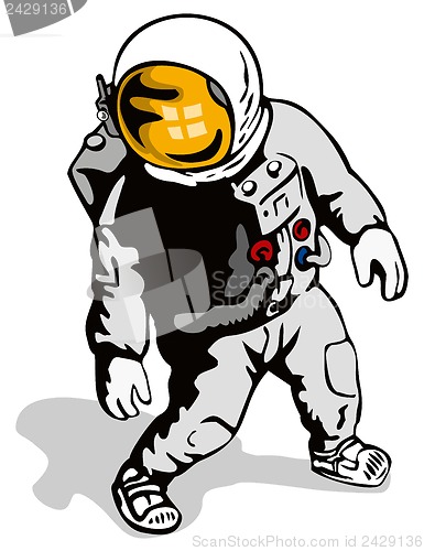 Image of Astronaut Retro