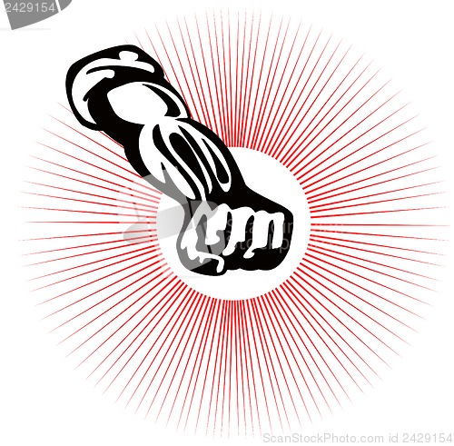 Image of Clenched Fist Up