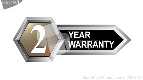 Image of 2 Year Warranty Hexagon Seal