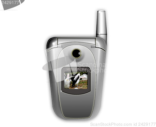 Image of Cellphone Flip Phone
