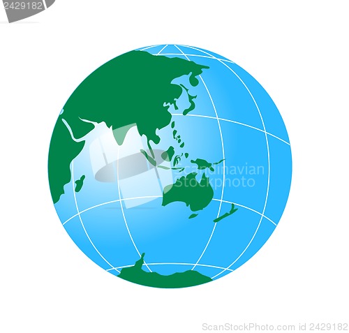 Image of Globe Retro