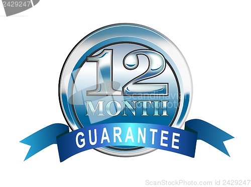 Image of Icon 12 Month Guarantee Blue