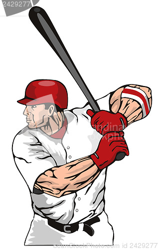 Image of Baseball Player Batter
