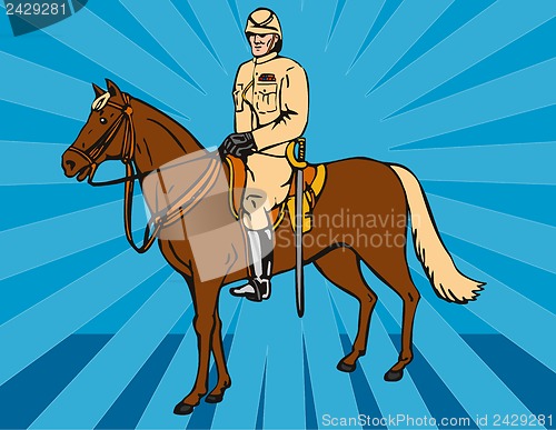 Image of Hussar Horse Retro