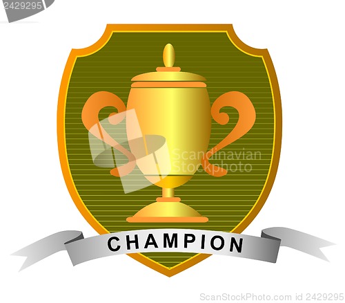 Image of Championship Cup with Champion