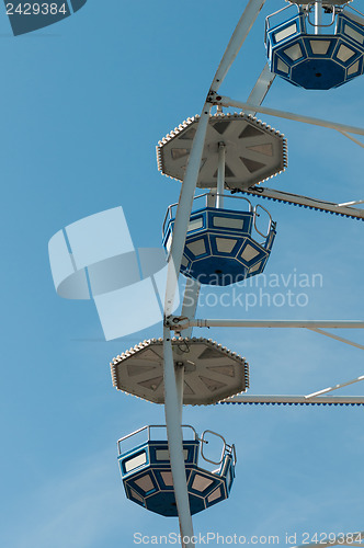 Image of Parts of ferris wheel