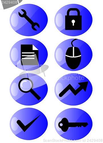 Image of Web Icon Set