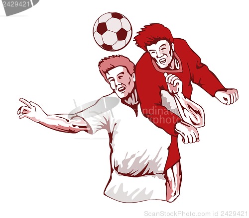 Image of Soccer Player Header Bust