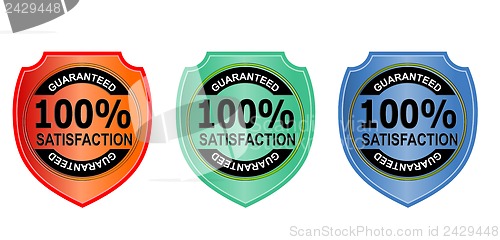 Image of 100% Satisfaction Guaranteed Gold Seal